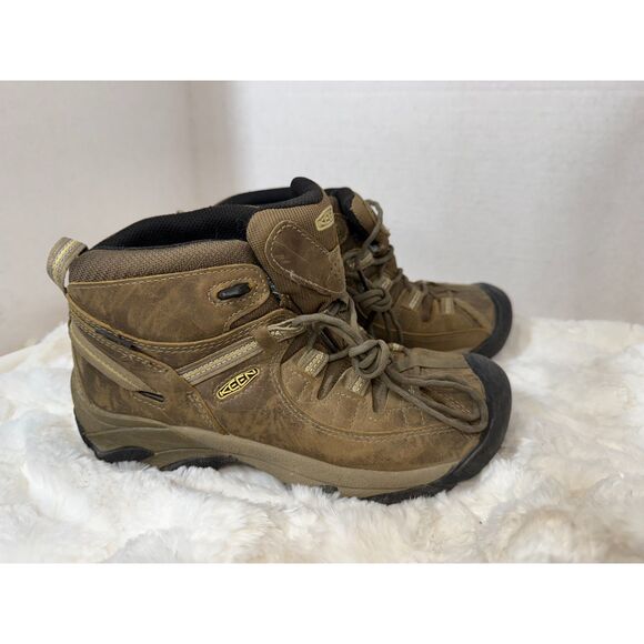 Keen Shoes - KEEN Hiking Boot Size 8, EU 38.5 Leather Waterproof Trail